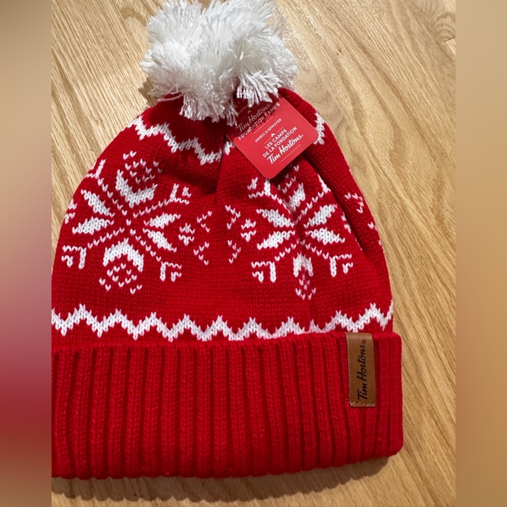 BRAND NEW Tim Hortons toque warm wishes